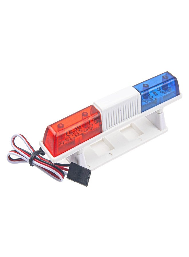 Share Goo مصابيح شرطة LED ليلية وامضة لسيارات التحكم عن بعد من ShareGoo، متوافقة مع سيارات Traxxas وHSP وHPI وTamiya 4WD وAxial وArrma بمقياس 1/10 و1/8، سيارات رالي وشاحنات التحكم عن بعد - Image 1